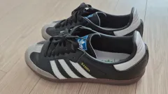 アディダス サンバ ブラック スニーカー 24センチ