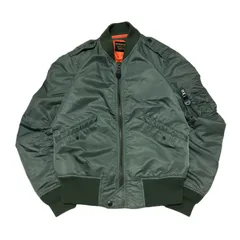 AVIREX MA-1 フライトジャケット 短丈 ミリタリージャケット カーキ アメカジ