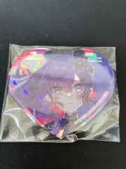 プロセカ プロジェクトセカイ 朝比奈 まふゆ グリッター ハート バグ 缶バッジ 出品