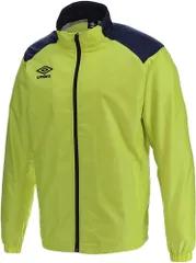 アンブロ umbro サッカー TMウインドアップジャケット メンズ 裏起毛 ウインドブレーカー 防風 撥水 保温 チームウェア フットボール 部活 練習 トレーニング 試合 大会 新入部員  UBA4024 SLYL サルファーイエロー