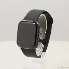 ソフマップ 〔中古品〕 Apple Watch Series 8 GPS + Cellular 41mm グラファイトステンレススチールケース ミッドナイトスポーツバンド【349】