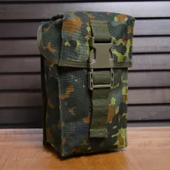 ドイツ軍放出品 ユーティリティポーチ KSKベスト Gen. 1専用 フレクター迷彩 [ 良い ]