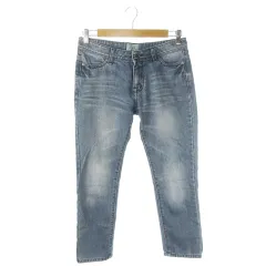 デイシー deicy パンツ デニム ジーンズ テーパード アンクル ウォッシュ加工 小さいサイズ 0 青 ブルー /AO17