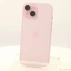 ソフマップ 〔中古品〕 iPhone15 128GB ピンク MTMJ3J／A SIMフリー【371】