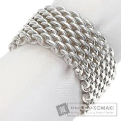 TIFFANY&Co. ティファニー サマセット メッシュ リング・指輪 SV レディース [中古]
