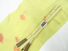 【一輝堂】和装小物 帯締め帯揚げセット 帯締 帯揚 角組 絞り 26w01-759