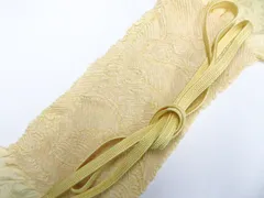 【一輝堂】和装小物 帯締め帯揚げセット 平組 中抜き絞り 長尺 帯締 帯揚 26w01-788