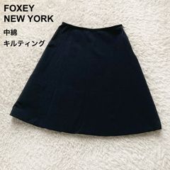 美品 フォクシーニューヨーク FOXEY NEW YORK 中綿 キルティング