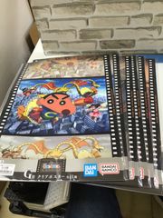 [S3-64]◇중고 크레용 신짱 이치반 복권 G상 클리어 포스터 6장 세트