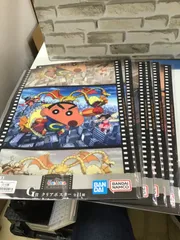 【S3-64】◇中古　クレヨンしんちゃん　一番くじ　G賞　クリアポスター　6枚セット