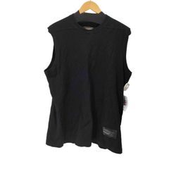 送料込 JULIUS 10ss ノースリーブカットソー【ブラック:サイズ1】 美品‼️25FW JULIUS グラフィックプリント ノースリーブ カットソー 黒