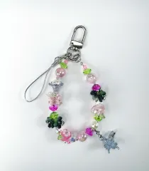 花キーホルダー 携帯ストラップ