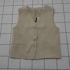 ◇ Θ コカ coca 23-2401D5001-15 ベスト ライトベージュ レディース E  【1601210001512】