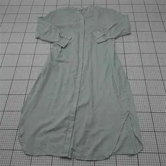 ◇ Θ サマンサモスモス blue ストライプシャツワンピース ブルー系 レディース E  【1601210003271】