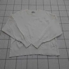 ◇ Θ チャオパニックティピー CIAOPANIC TYPY クルーネックコットンニット ホワイト系 メンズ E  【1601210009839】