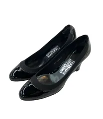 サルヴァトーレフェラガモ ウェッジソールパンプス エナメル レディース SIZE 7 1/2 (25cm) Salvatore Ferragamo