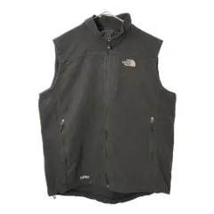00年代 THE NORTH FACE ノースフェイス フリースベスト アウトドア ブラック(メンズ L)中古 古着 X2817