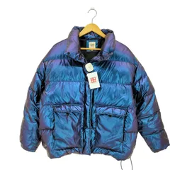 ギャップ Gap メタルパープル ハイネック ショート丈ダウンジャケット レディース  S
