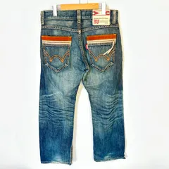 日本製◎(^w^)b EDWIN エドウィン EXCLUSIVE VINTAGE 434XVS デニムパンツ ジーンズ ジーパン 綿100% アメカジ 古着MIX デイリー タウンユース ブルー メンズ サイズW32