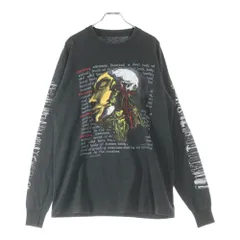 VINTAGE (ヴィンテージ) 90S VINTAGE CARCASS L/S Tee カーカス ヴィンテージ プリントTシャツ 長袖カットソー ブラック
