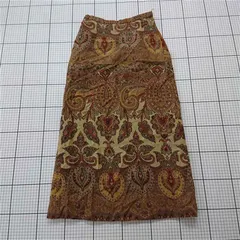 ◇ ⊇ キース KEITH ペイズリー柄ウールスカート レディース E  【1601260016542】