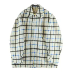 VINTAGE (ヴィンテージ) 50s McGREGOR マクレガージップアップ ジャケット ブルゾン ナイロン ホワイト