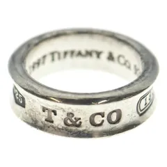 TIFFANY & Co. (ティファニー) ナローリング 指輪 シルバー SV925 8.0g #11