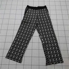 ◇ Θ ニコアンド niko and... 幾何学柄ワイドパンツ Lサイズ レディース E  【1601260016672】