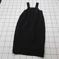 ◇ Θ ボンジュールサガン Bonjour Sagan サロペットワンピース ブラック系 レディース E  【1601260016580】