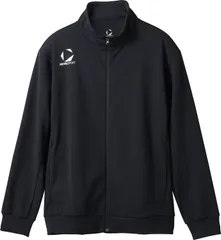 ムーブスポーツ MOVESPORT トレーニングジャケット メンズ 男性 アウター ジャージ 上着 吸汗 ストレッチ UVカット 紫外線対策 ロゴ ワンポイント 練習 移動 部活動 クラブ チーム  ST5SJGT0M NV00 ネイビー