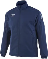 アンブロ umbro サッカー インシュレーションジャケット メンズ アウター フルジップ ウインドブレーカー 防風 はっ水 保温 防寒 中わた フットボール 部活 練習 トレーニング チーム  UAA4120B NVY ネイビー