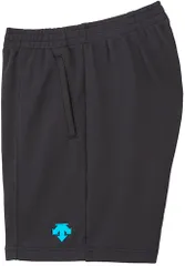 デサント DESCENTE バレーボール  バレーボールパンツ プラクティスパンツ ショートパンツ ハーフパンツ ゆったりシルエット ストレッチ性 部活 練習 トレーニング メンズ レディース ジュニア  DSP1600B BBL ブラック×ブルー
