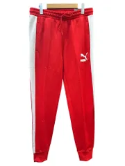 PUMA (プーマ) ICONIC T7 TRACK PANT トラックパンツ ジャージ 530098-11 L レッド メンズ/027
