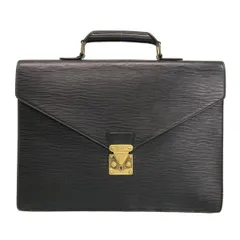 LOUIS VUITTON(ルイヴィトン) ビジネスバッグ エピ セルヴィエット・アンバサダー M54412 ノワール レザー