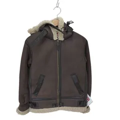 アルファインダストリーズ ALPHA INDUSTRIES B-3 裏地ボア フェイクレザー フライトジャケット レディース JPN：S 