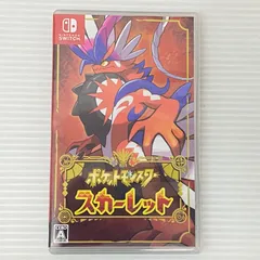 □ニンテンドースイッチソフト ポケットモンスター スカーレット ポケモン [Nintendo Switch] 中古品 smsw093166