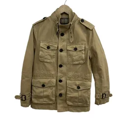 Burberry Black Label(バーバリーブラックレーベル) コート サイズM メンズ - ライトブラウン 長袖/ジップアップ/春/秋