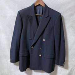 極美品 ブルックスブラザーズ 紺ブレザー ダブルブレスト 金ボタン AB7