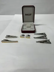 BALLY カフス ネクタイピン セット まとめ売り ニコルサンジル 箱付き レトロ