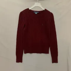 S ポロラルフローレン カシミア ケーブル編み ウールニット