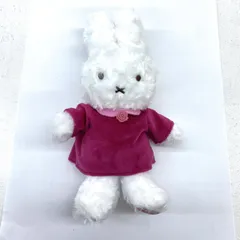 【★加古川物流】【中古品】フラワーミッフィー 着せ替えほわほわローズ ぬいぐるみ  約27cm 【722】