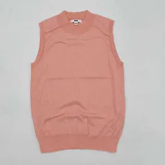 UNIQLO　ユニクロ　UVカットノースリーブセーター　ピンク　Mサイズ　□〇