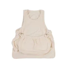 ペット猫寝袋 抱っこ用エプロン いつも一緒ポケット 抱っこ紐 ペット寝袋 飛び出し防止 小型犬 キャリア ペット外出用キャリー 暖かい ブランケット 防寒対策 (ホワイト)