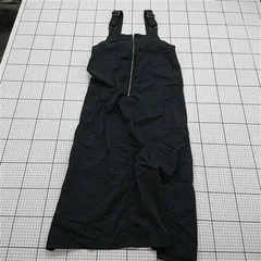 ◇ Θ イーブス YEVS YR3018DT サロペットスカート ブラック系 レディース E  【1601210003738】