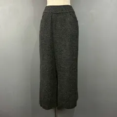 日本製 Vintage Miss Chloe ミスクロエ クロエ スカート メルトンウール グレー ヴィンテージ レディース 40のサムネイル
