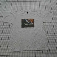 ◇ Θ コンバース CONVERSE オールスター プリントTシャツ ホワイト系 メンズ XL E  【1601260015279】