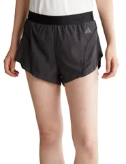 アディダス ランニング ショートパンツ アディゼロ SPLIT レディース ブラック IJH37-IK9708