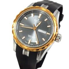 美品】EDOX グランドオーシャン 自動巻き レディース ブラック - メルカリ