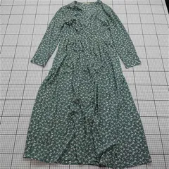 ◇ Θ フリークスストア FREAK'S STORE F19-LTK-12 花柄ロングワンピース Sサイズ レディース E  【1601210003578】