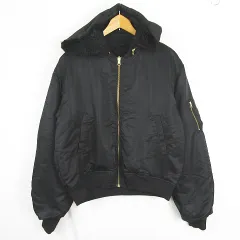 アースミュージック&エコロジー EARTH MUSIC & ECOLOGY リバーシブル ボア ブルゾン ジャケット ジップアップ F ブラック kz13335